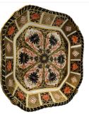 Early Royal crown derby square dish 23 cm wide