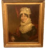 19th century English school portrait of Anne White