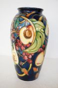 Large Moorcroft vase queens choice Emma Bossons