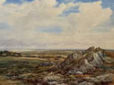 James Orrock (British 1829-1913) in Bradgate park,
