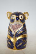 Royal crown derby koala with original box & gold s