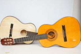 2x Acoustic guitars both in soft cases