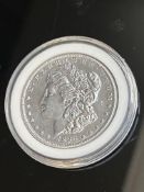 1886 Morgan 1 dollar coin