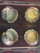 Cased set of 4 salts - Box AF