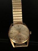 Gents Rotary gold plate vintage wristwatch