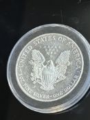 1999 United states of America 1 troy ounce fine si