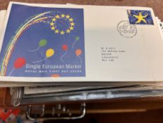 Large collection of first day covers