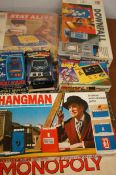 Collection of vintage games to include Monopoly