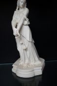 W H Kerr Worcester figure of a lady 1856-62 A.F He