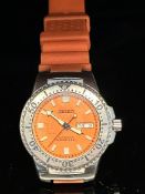 Seiko automatic divers watch with day/date case no