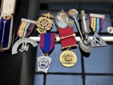 Masonic jewels & others