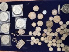 Collection of mainly Victorian British silver coin