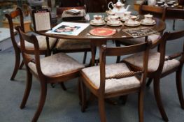 Dining table & 6 chairs