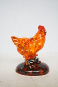 Anita Harris hen signed in gold