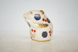 Royal crown derby harvest mouse with original box