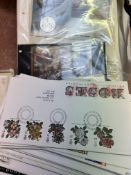 Large collection if first day covers to include fi