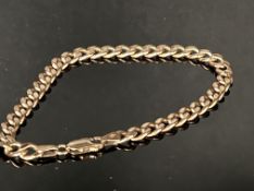 9ct Gold bracelet Weight 5g