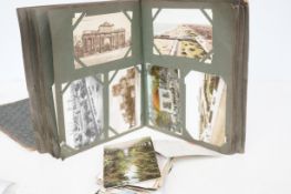 Early postcard album & others