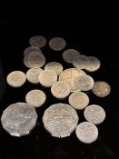 Collection of silver coins 96g
