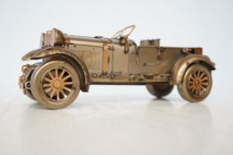 Tin plate vintage style car