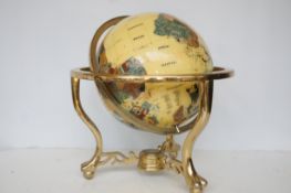 Large gem stone globe Approx. 51 cm