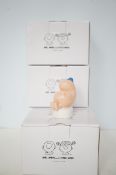 John Beswick Mr Men figures - All 4 Mr Lazy