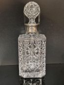 Lead crystal decanter