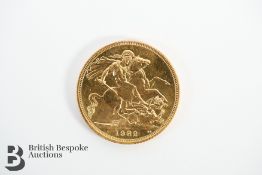 Elizabeth II 1982 Full Sovereign