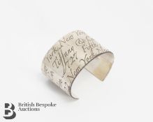 Tiffany & Co Silver Cuff Bangle