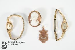 9ct Gold Jewellery and Watches
