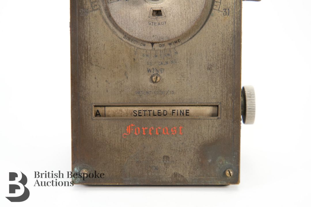 Negretti & Zambra Desk Weather Forecaster - Image 4 of 5