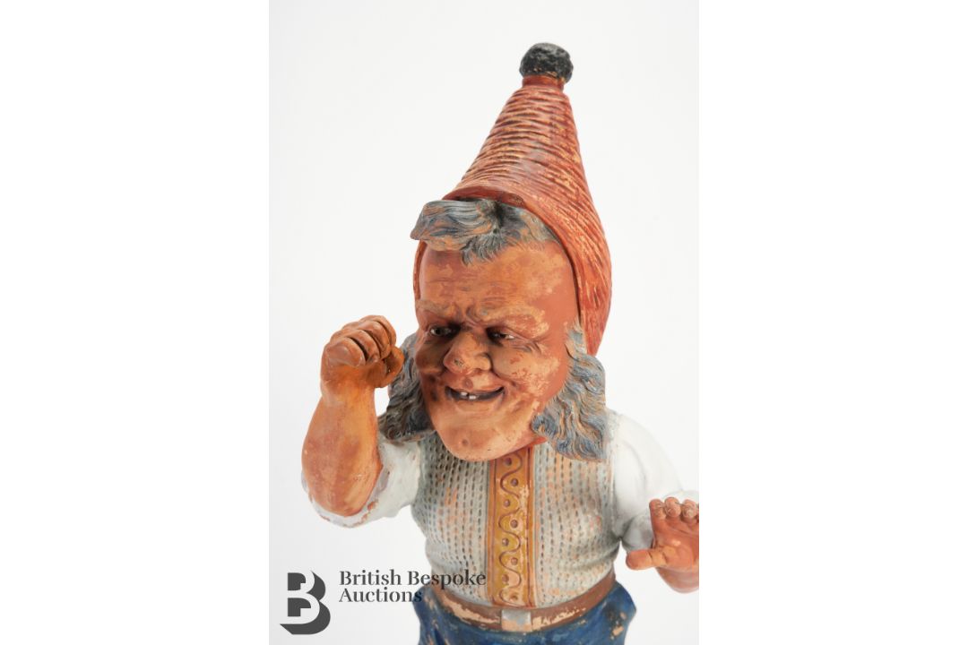 Large Terracotta German Gnome - Image 2 of 3