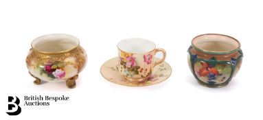 Royal Worcester Blush Ware