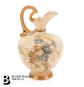Royal Worcester Blush Ware Ewer