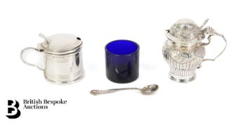 Silver Mustard Pots