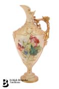Royal Worcester Blush Ware Ewer