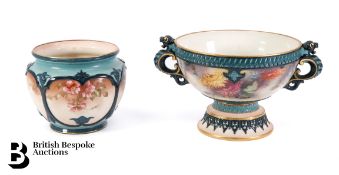 Hadley's Worcester Blush Ware Bowl