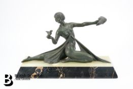 Jacques Limousin Art Deco Figurine