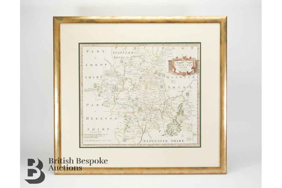 Three Antique Robert Morden Maps - Image 1 of 10