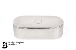 Victorian Silver Box