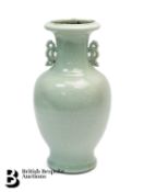 Chinese Celadon Green Vase
