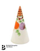 1930's Clarice Cliff Pottery Sugar Sifter