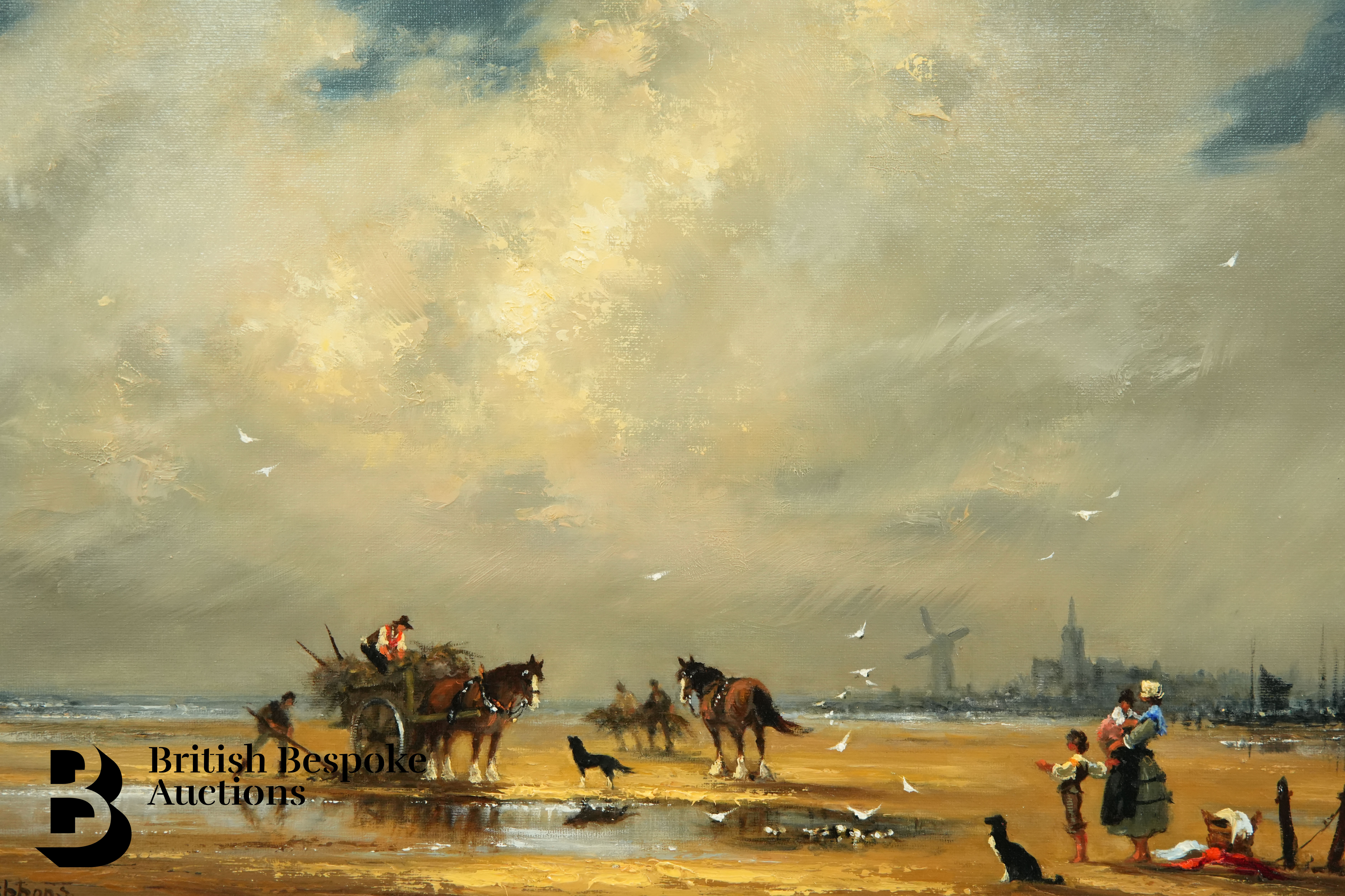 Gudrun Sibbons Oil on Board - Image 2 of 6