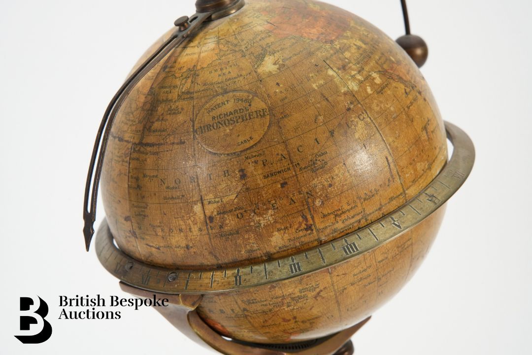 19th Century Richard's Chronosphere Globe - Image 4 of 6