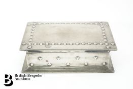 Tudric Pewter Cigarette Box