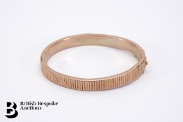 9ct Gold Bangle