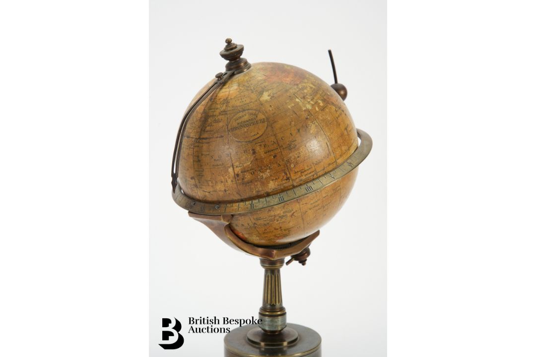 19th Century Richard's Chronosphere Globe - Image 3 of 6