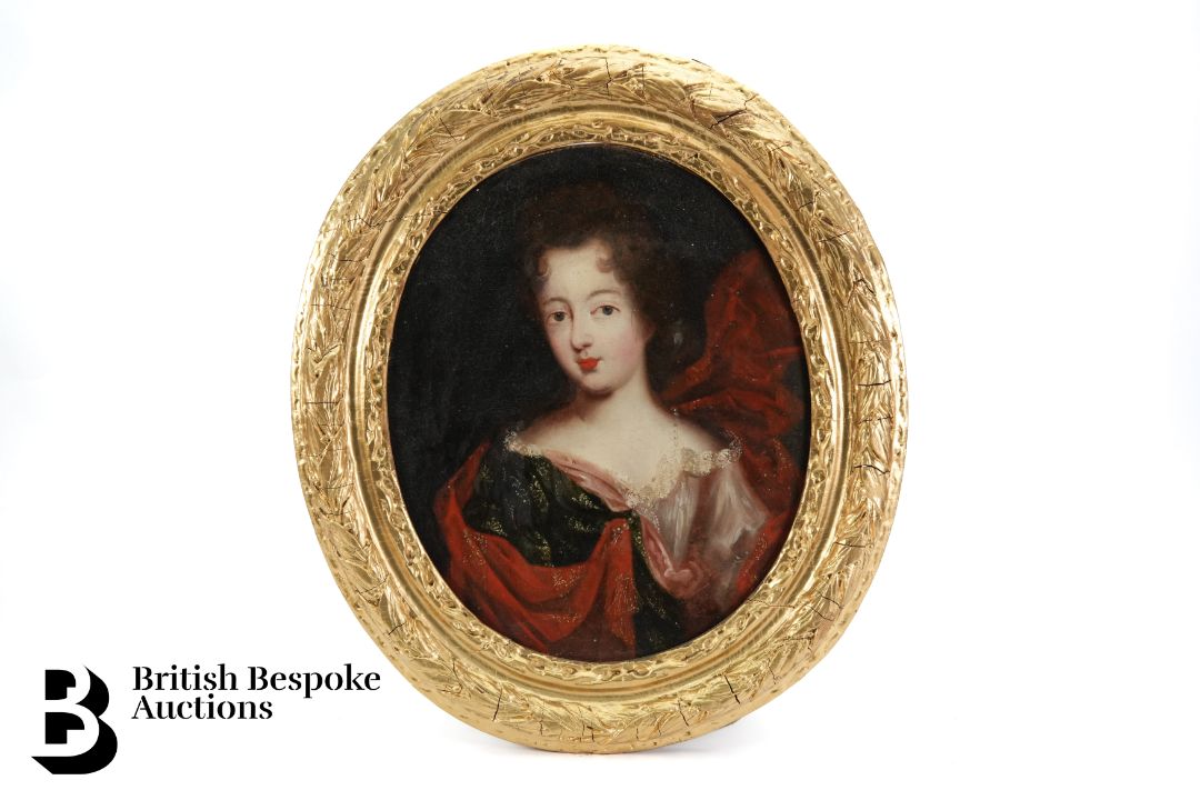 Circle of Charles D'Agar Oil on Canvas - Image 1 of 5