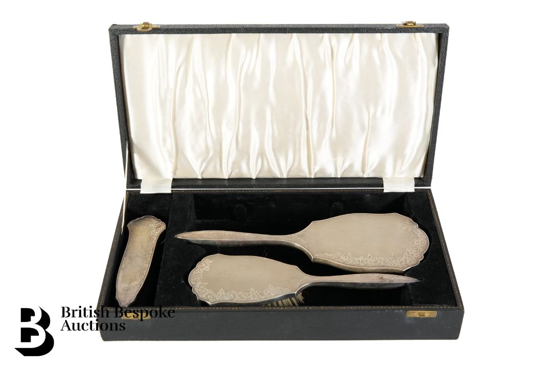 Silver Dressing Table Set - Image 1 of 5
