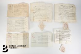 (1895-1939) Documents re: William Varasour Mason signed by Bishop of St Albans, Rochester, Southwark